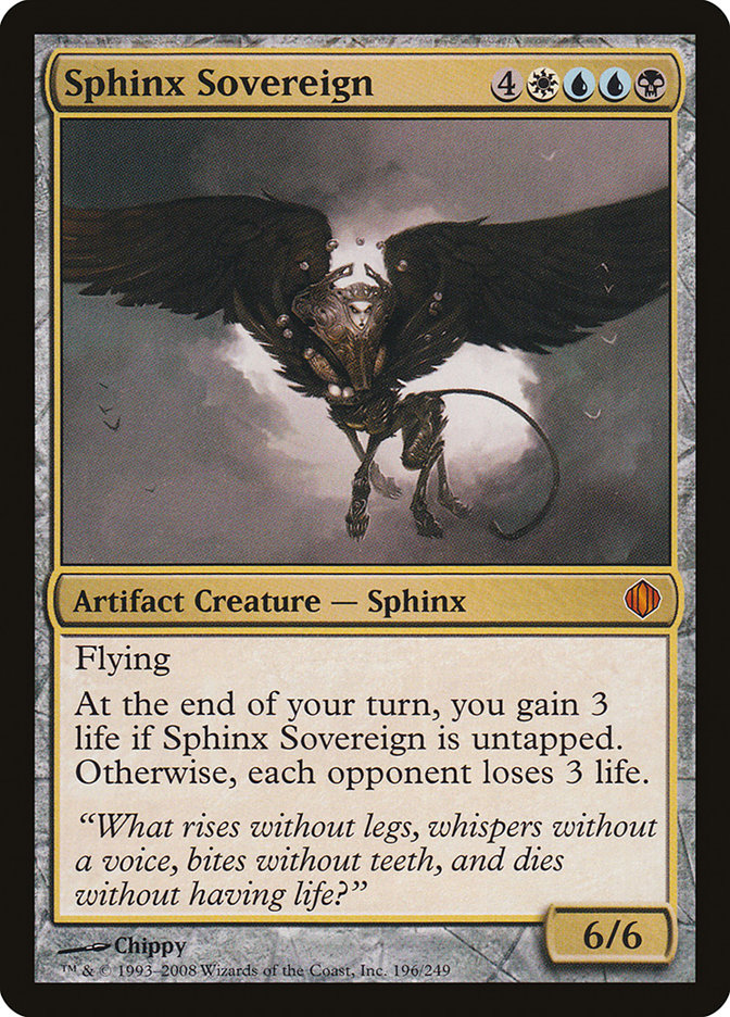 Sphinx Sovereign [Shards of Alara] | Card Merchant Takapuna