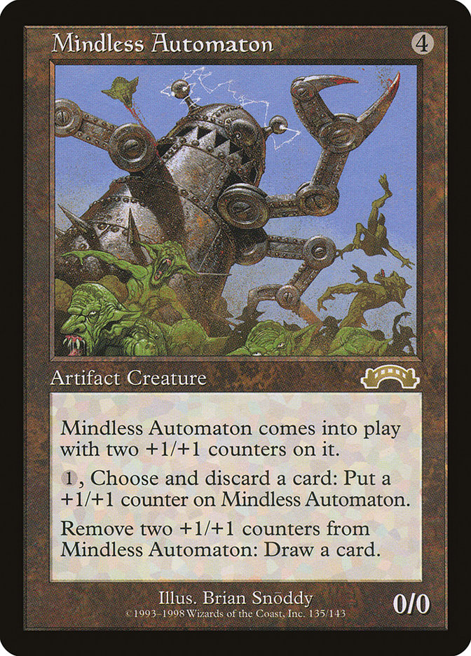 Mindless Automaton [Exodus] | Card Merchant Takapuna