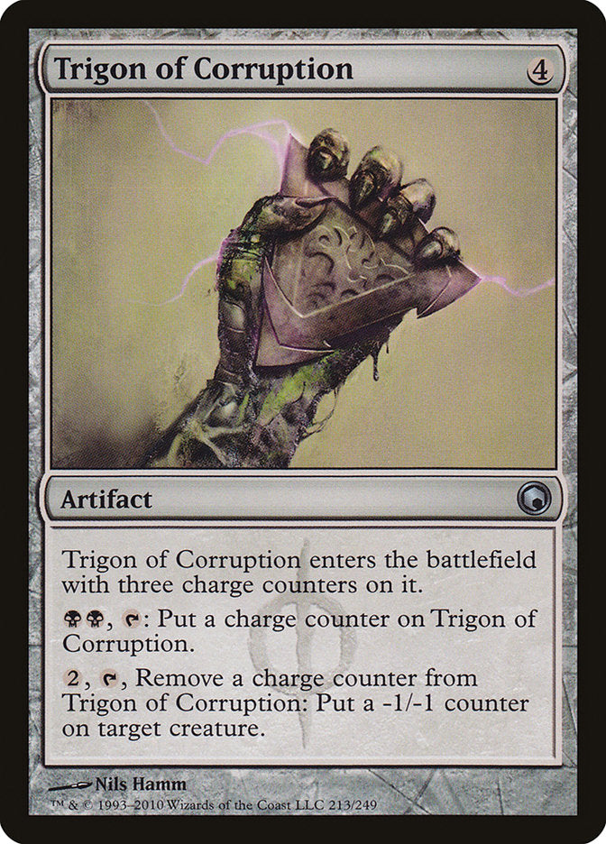 Trigon of Corruption [Scars of Mirrodin] | Card Merchant Takapuna