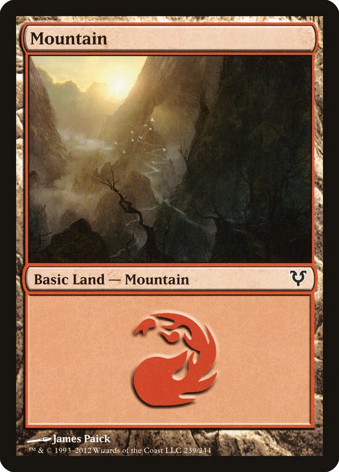 Mountain (239) [Avacyn Restored] | Card Merchant Takapuna