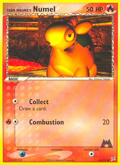 Team Magma's Numel (64/95) [EX: Team Magma vs Team Aqua] | Card Merchant Takapuna