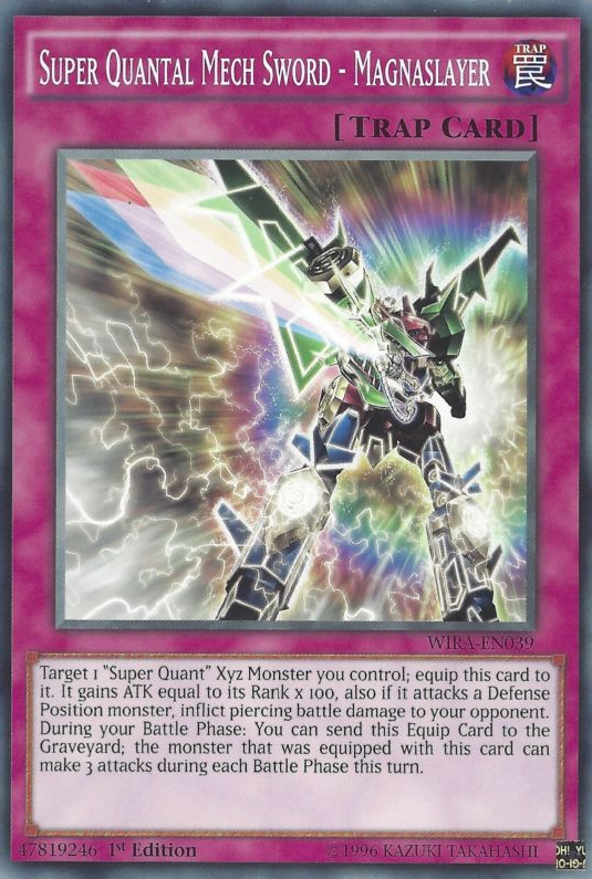 Super Quantal Mech Sword - Magnaslayer [WIRA-EN039] Common | Card Merchant Takapuna