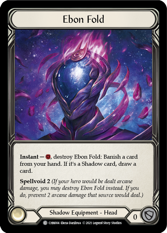 Ebon Fold [CHN004] (Monarch Chane Blitz Deck) | Card Merchant Takapuna