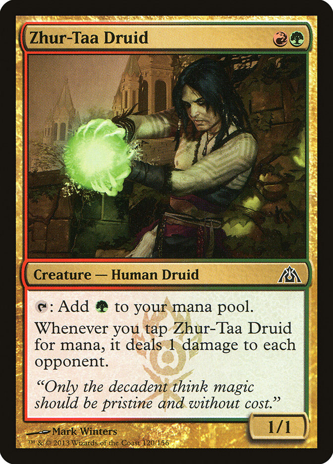 Zhur-Taa Druid [Dragon's Maze] | Card Merchant Takapuna