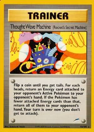 Thought Wave Machine (96/105) (Rocket's Secret Machine) [Neo Destiny Unlimited] | Card Merchant Takapuna