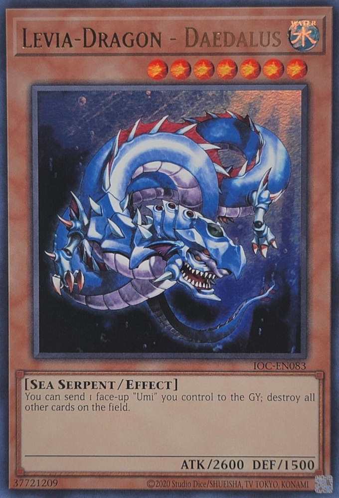 Levia-Dragon - Daedalus (25th Anniversary) [IOC-EN083] Ultra Rare | Card Merchant Takapuna