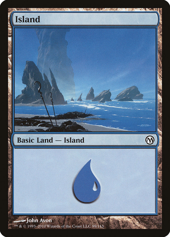 Island (99) [Duels of the Planeswalkers] | Card Merchant Takapuna