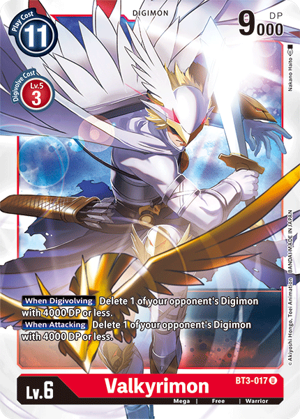 Valkyrimon [BT3-017] [Release Special Booster Ver.1.5] | Card Merchant Takapuna