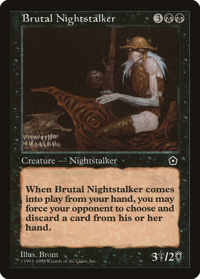 Brutal Nightstalker [Portal Second Age] | Card Merchant Takapuna