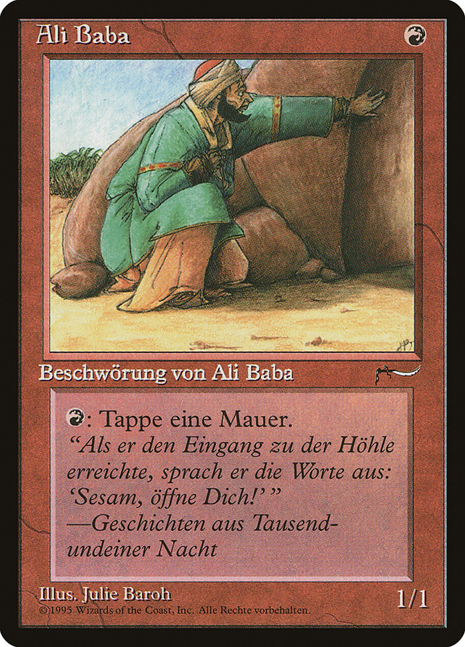 Ali Baba (German) [Renaissance] | Card Merchant Takapuna