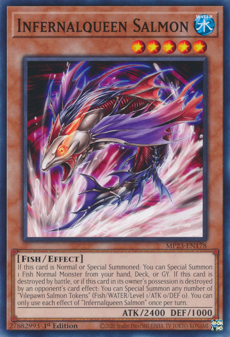 Infernalqueen Salmon [MP23-EN178] Common | Card Merchant Takapuna