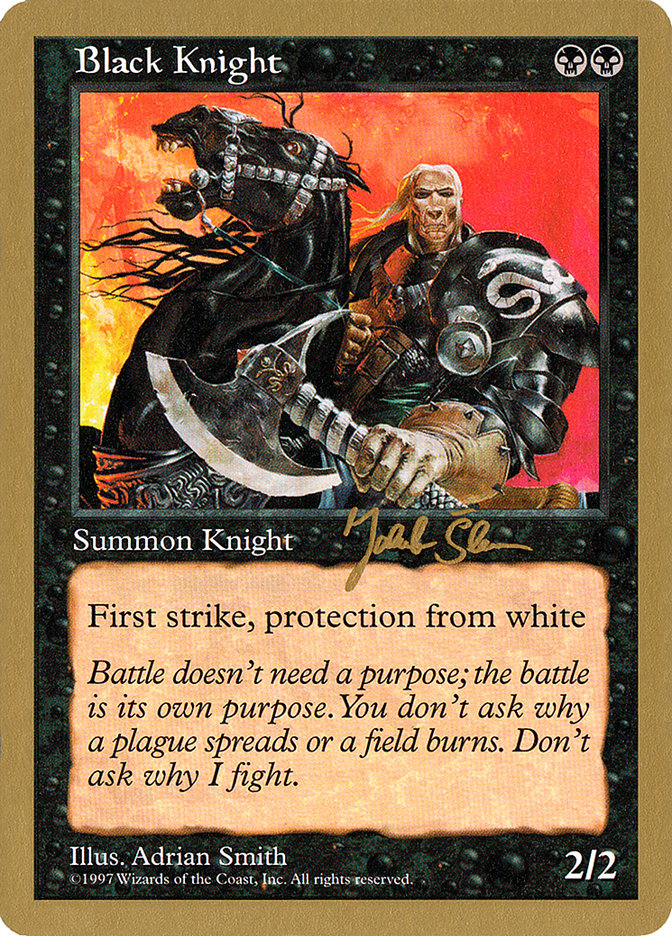 Black Knight (Jakub Slemr) [World Championship Decks 1997] | Card Merchant Takapuna