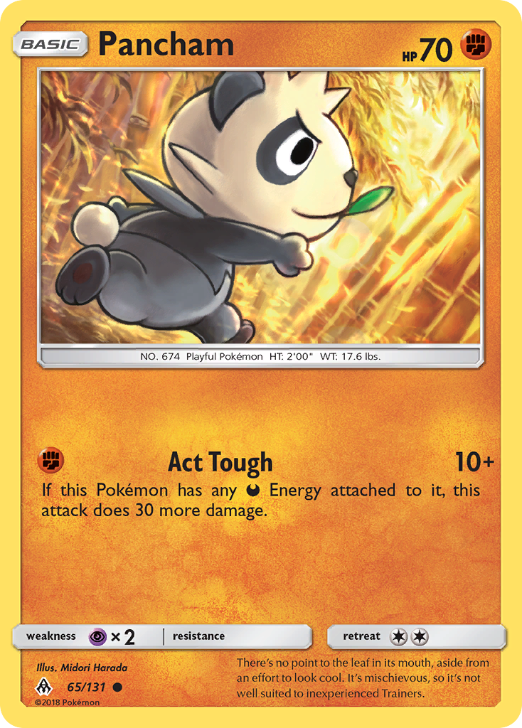 Pancham (65/131) [Sun & Moon: Forbidden Light] | Card Merchant Takapuna