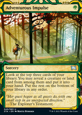 Adventurous Impulse [Strixhaven: School of Mages Mystical Archive] | Card Merchant Takapuna