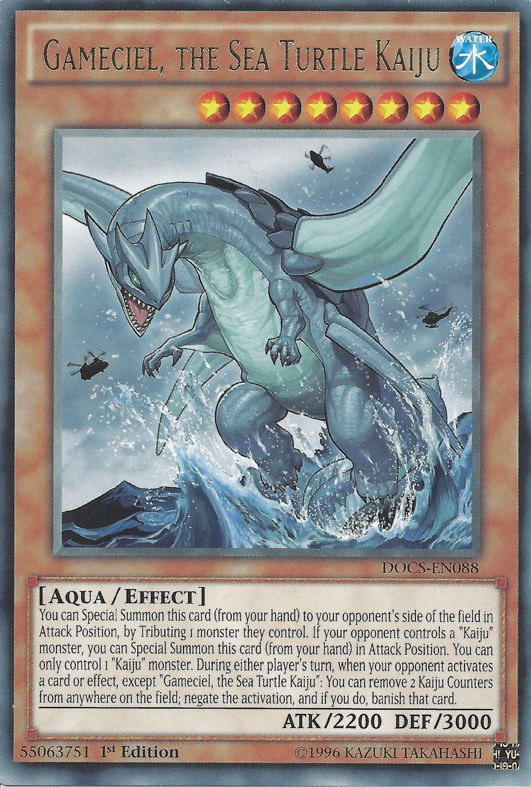 Gameciel, the Sea Turtle Kaiju [DOCS-EN088] Rare | Card Merchant Takapuna