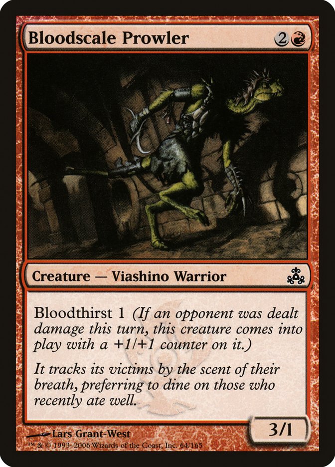 Bloodscale Prowler [Guildpact] | Card Merchant Takapuna