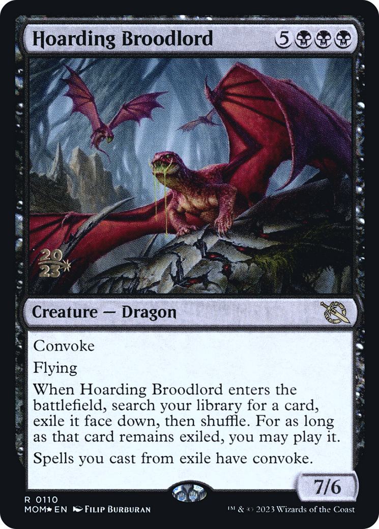 Hoarding Broodlord [March of the Machine Prerelease Promos] | Card Merchant Takapuna