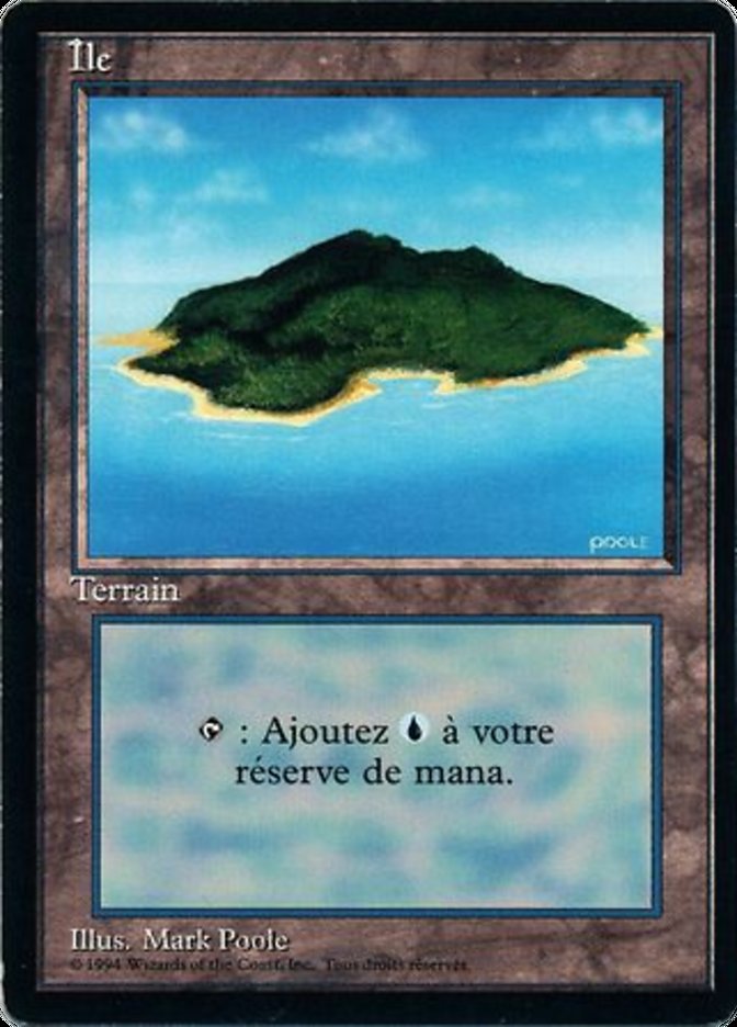 Island (B) [Foreign Black Border] | Card Merchant Takapuna