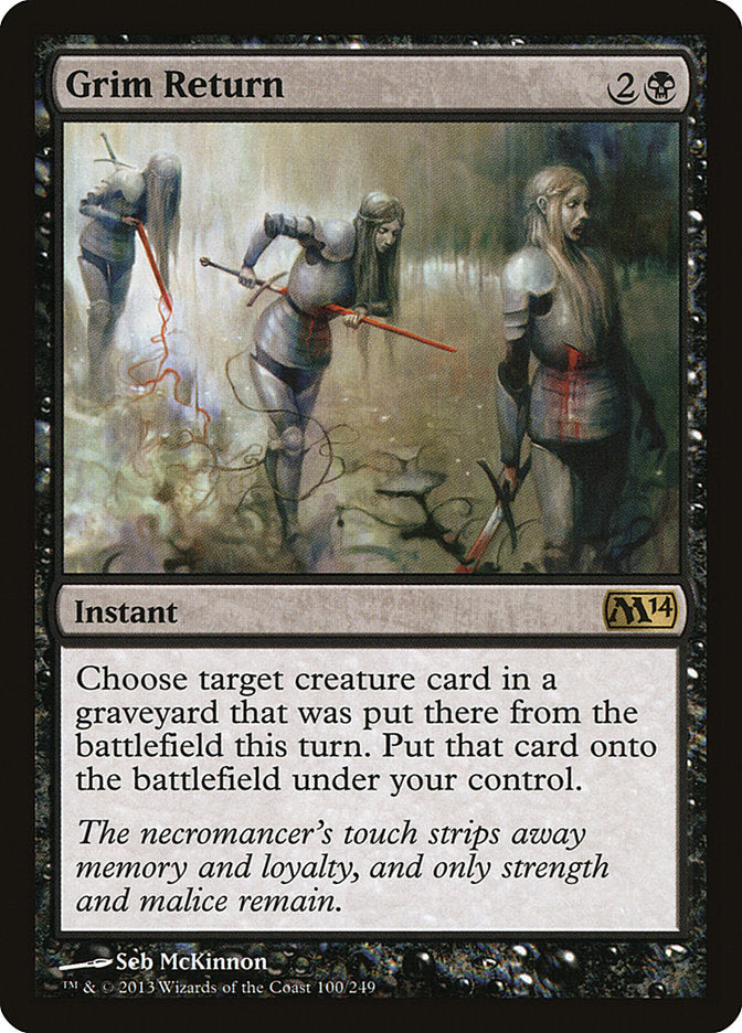 Grim Return [Magic 2014] | Card Merchant Takapuna