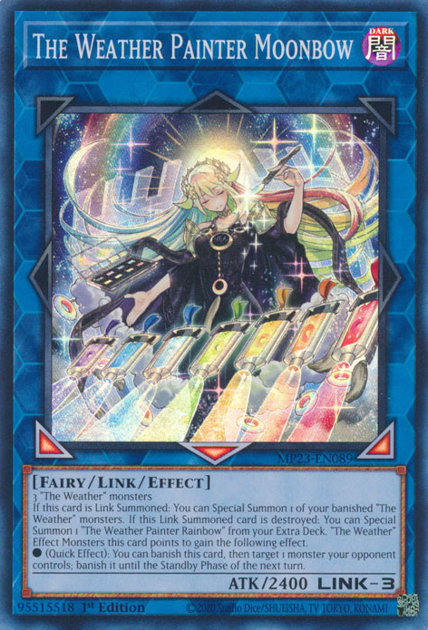 The Weather Painter Moonbow [MP23-EN089] Super Rare | Card Merchant Takapuna