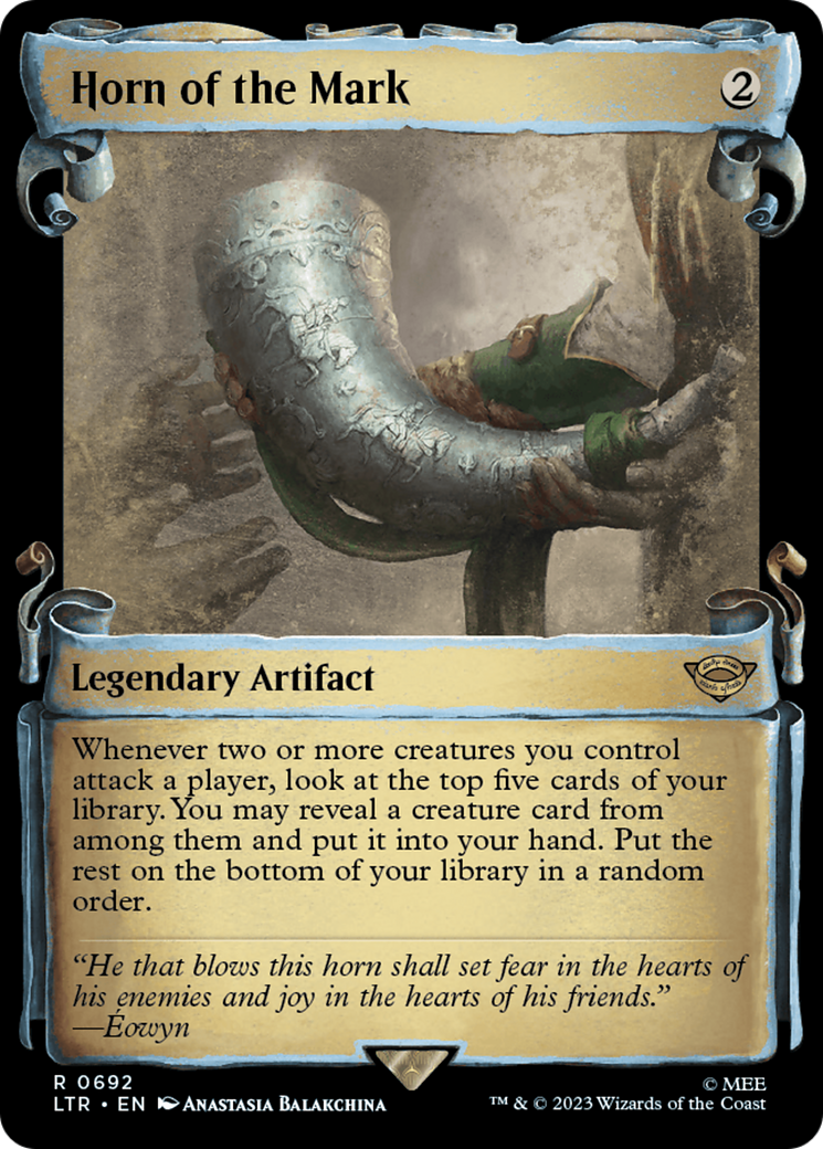 Horn of the Mark [The Lord of the Rings: Tales of Middle-Earth Showcase Scrolls] | Card Merchant Takapuna