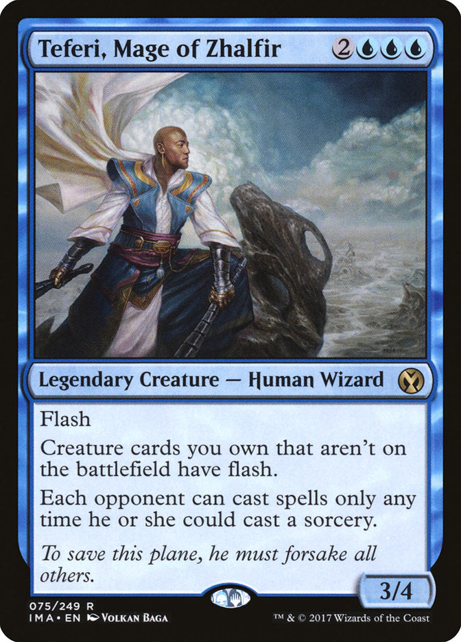 Teferi, Mage of Zhalfir [Iconic Masters] | Card Merchant Takapuna