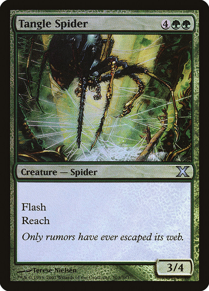 Tangle Spider (Premium Foil) [Tenth Edition] | Card Merchant Takapuna