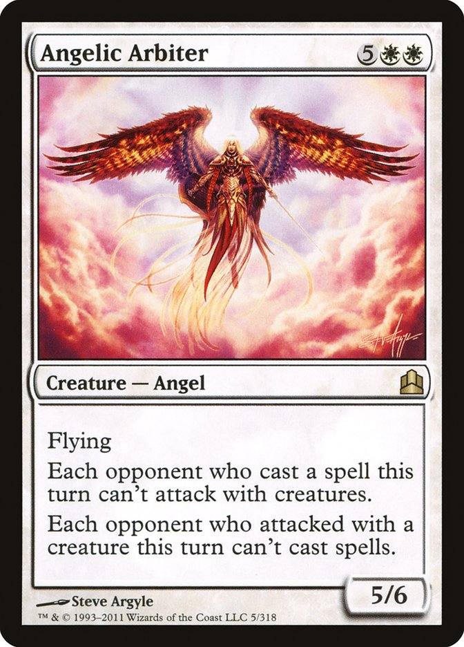 Angelic Arbiter [Commander 2011] | Card Merchant Takapuna