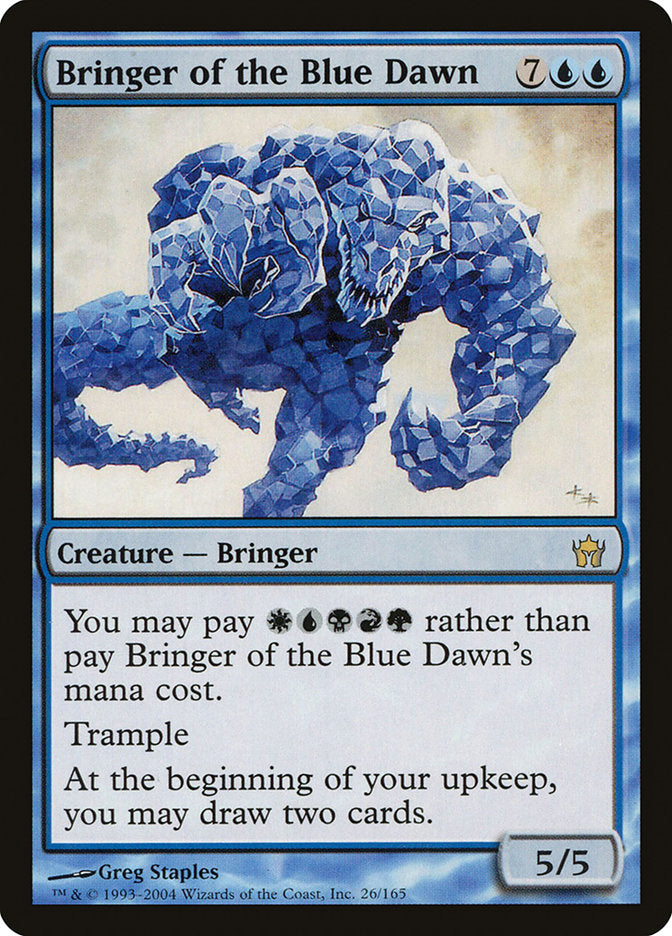 Bringer of the Blue Dawn [Fifth Dawn] | Card Merchant Takapuna