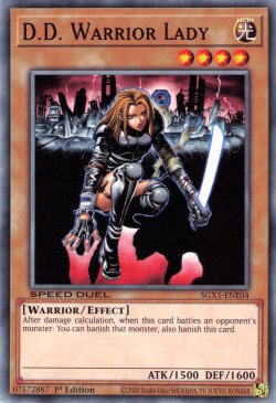 D.D. Warrior Lady [SGX1-ENE04] Common | Card Merchant Takapuna