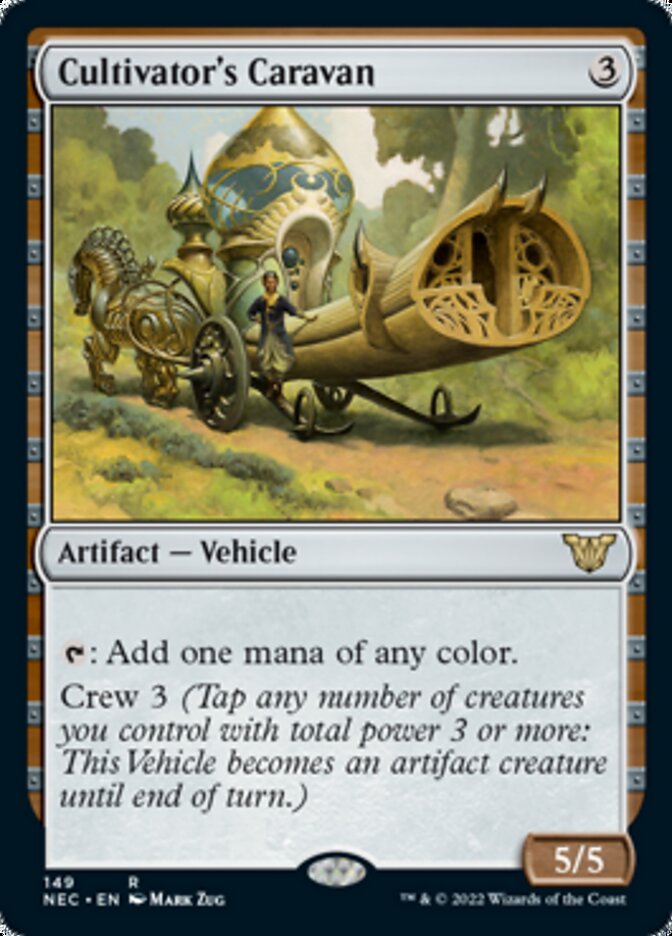 Cultivator's Caravan [Kamigawa: Neon Dynasty Commander] | Card Merchant Takapuna