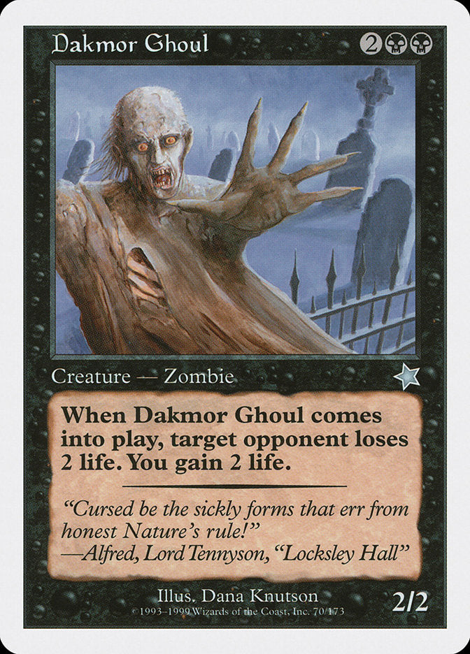 Dakmor Ghoul [Starter 1999] | Card Merchant Takapuna