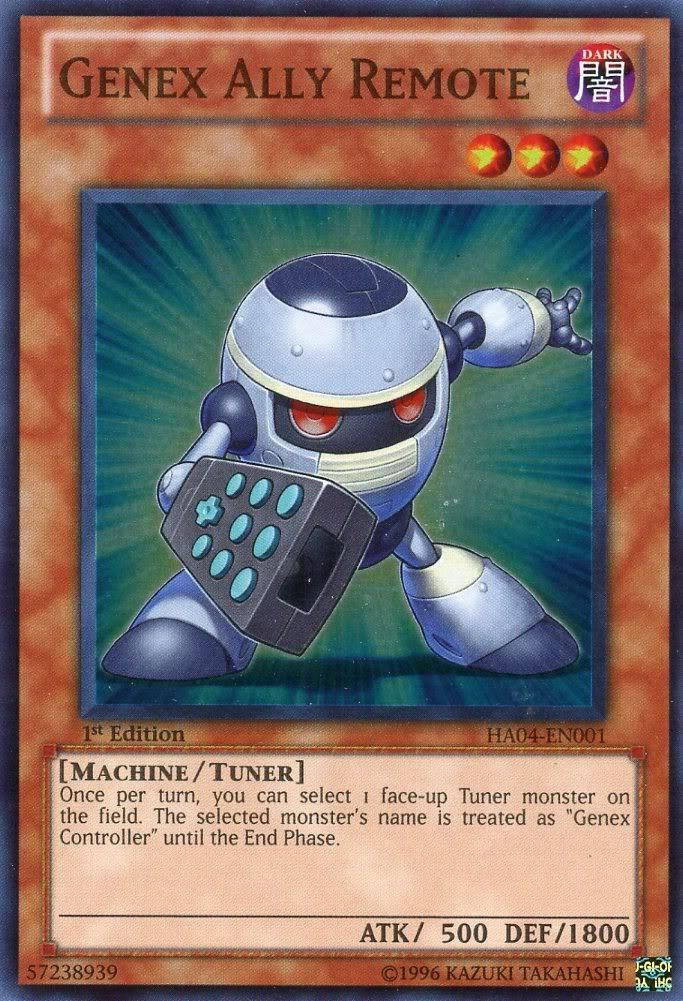 Genex Ally Remote [HA04-EN001] Super Rare | Card Merchant Takapuna