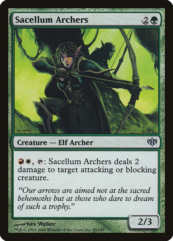 Sacellum Archers [Conflux] | Card Merchant Takapuna