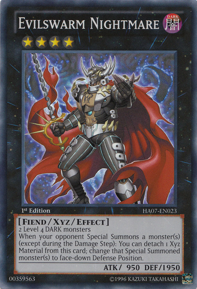 Evilswarm Nightmare [HA07-EN023] Super Rare | Card Merchant Takapuna