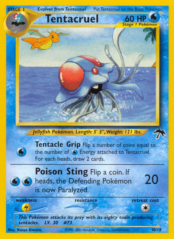 Tentacruel (10/18) [Southern Islands] | Card Merchant Takapuna