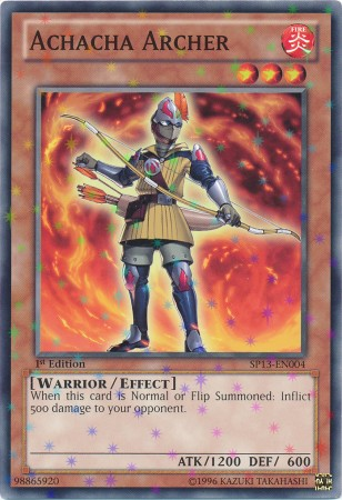 Achacha Archer [SP13-EN004] Starfoil Rare | Card Merchant Takapuna