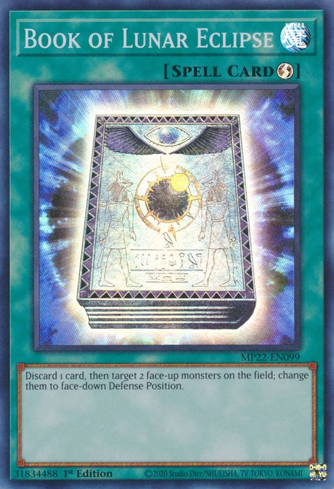 Book of Lunar Eclipse [MP22-EN099] Super Rare | Card Merchant Takapuna