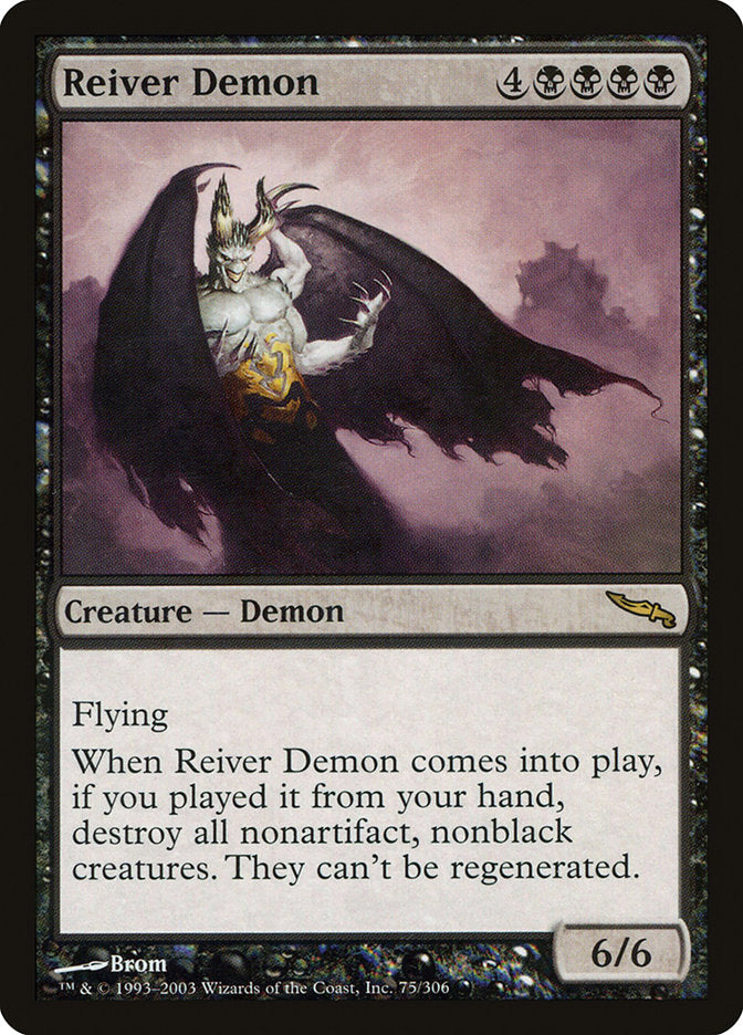 Reiver Demon [Mirrodin] | Card Merchant Takapuna