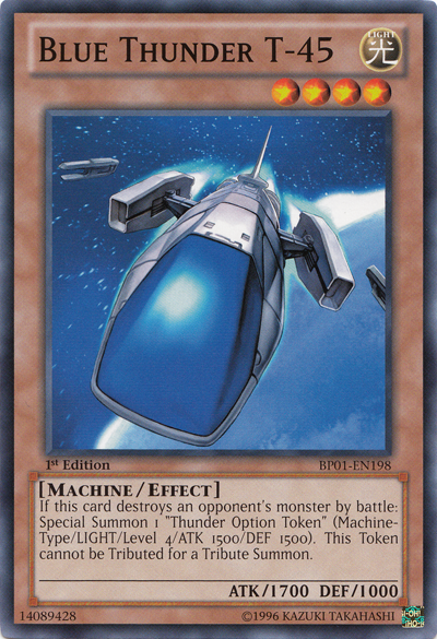 Blue Thunder T-45 [BP01-EN198] Common | Card Merchant Takapuna