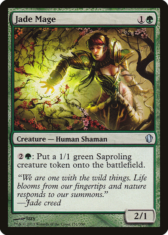 Jade Mage [Commander 2013] | Card Merchant Takapuna