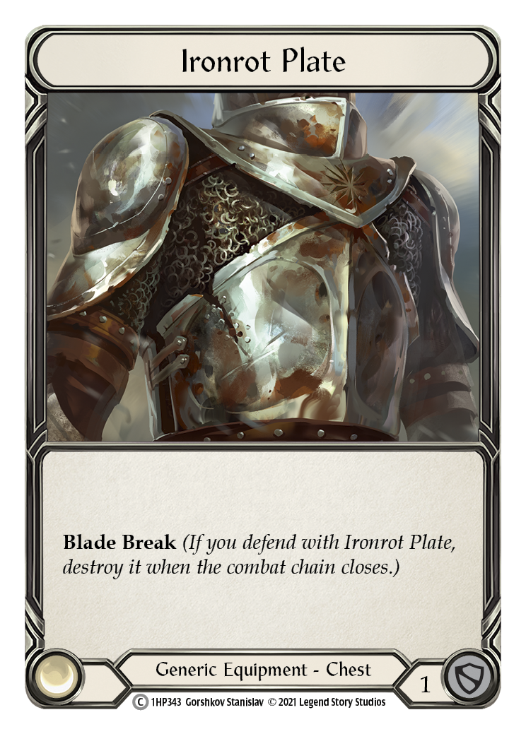 Ironrot Plate [1HP343] (History Pack 1) | Card Merchant Takapuna