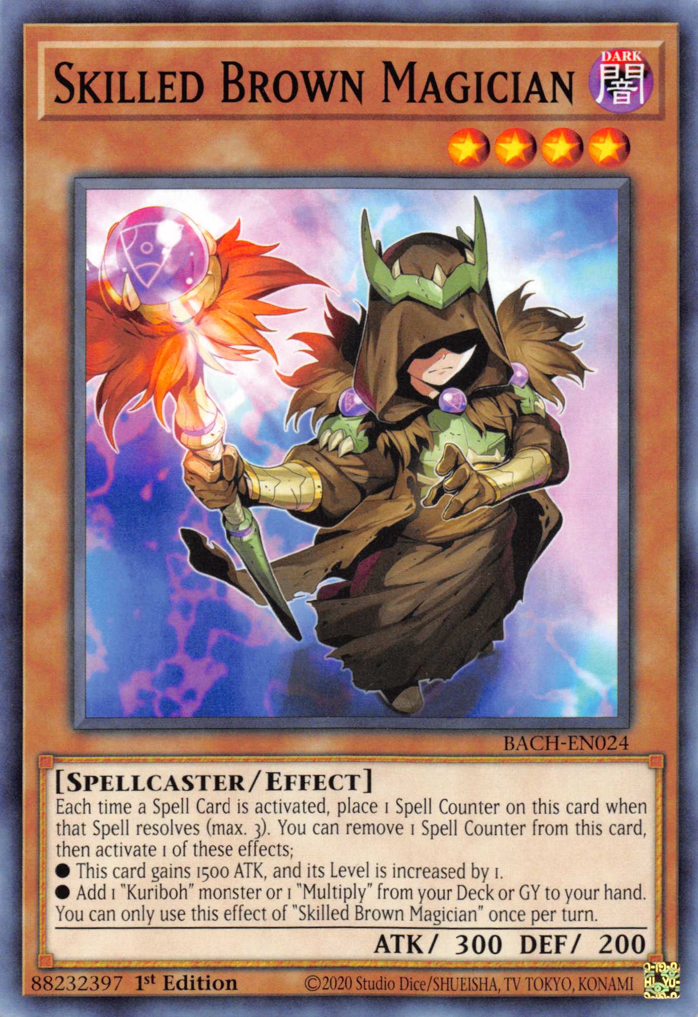 Skilled Brown Magician [BACH-EN024] Common | Card Merchant Takapuna