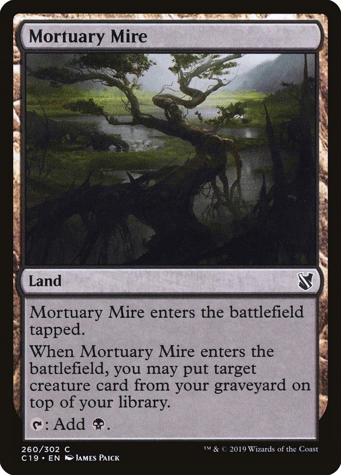 Mortuary Mire [Commander 2019] | Card Merchant Takapuna