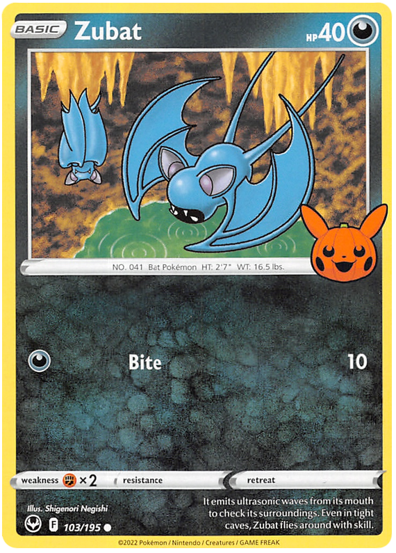 Zubat (103/195) [Trick or Trade 2023] | Card Merchant Takapuna