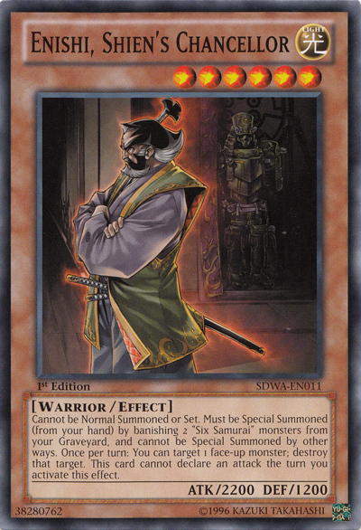 Enishi, Shien's Chancellor [SDWA-EN011] Common | Card Merchant Takapuna