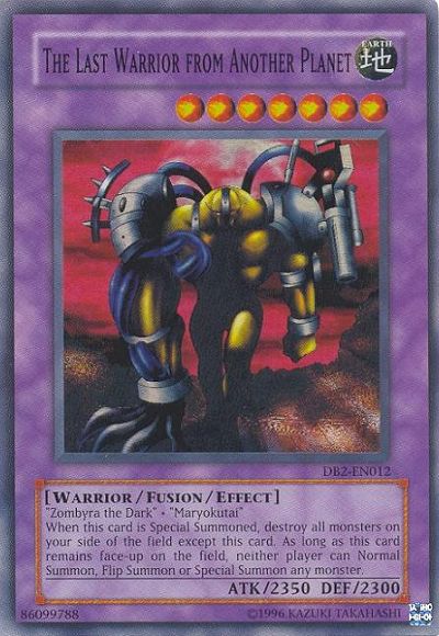 The Last Warrior from Another Planet [DB2-EN012] Super Rare | Card Merchant Takapuna