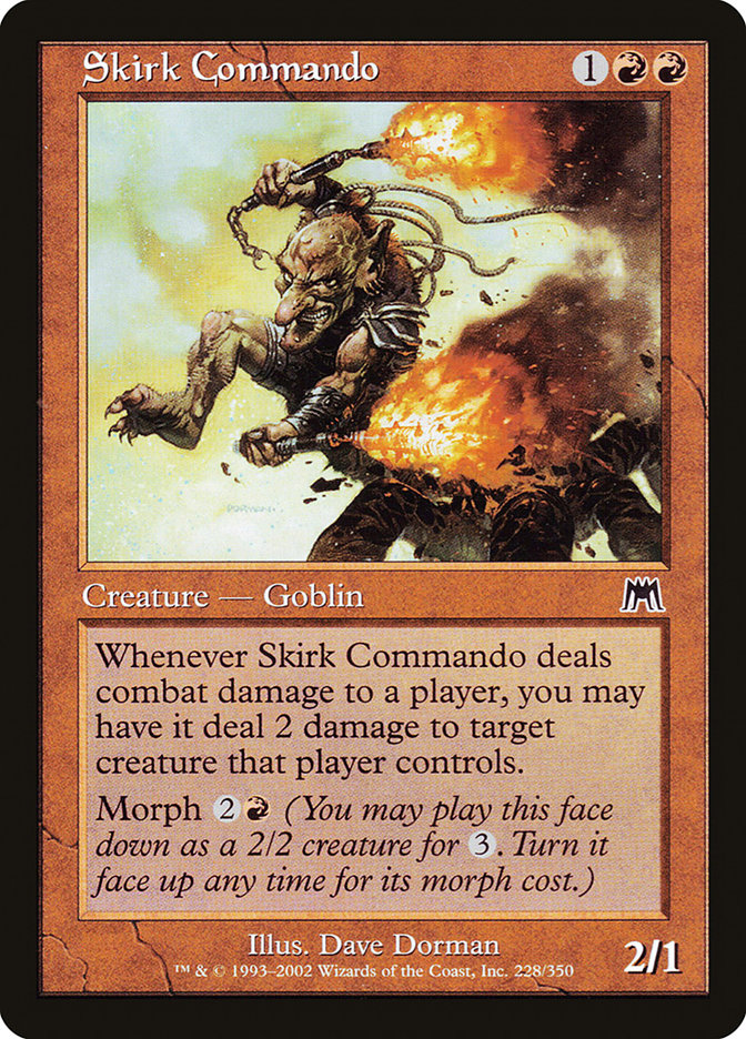 Skirk Commando [Onslaught] | Card Merchant Takapuna