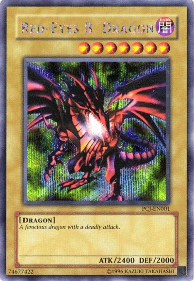 Red-Eyes B. Dragon [PCJ-EN001] Prismatic Secret Rare | Card Merchant Takapuna