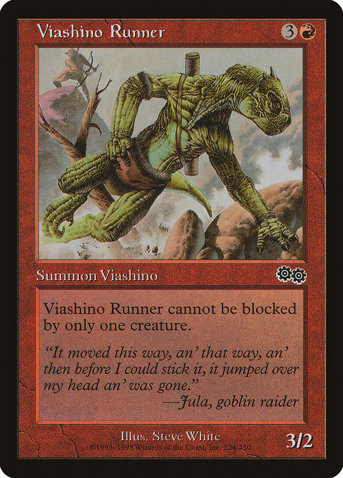 Viashino Runner [Urza's Saga] | Card Merchant Takapuna